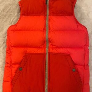 Filson women’s red down vest small